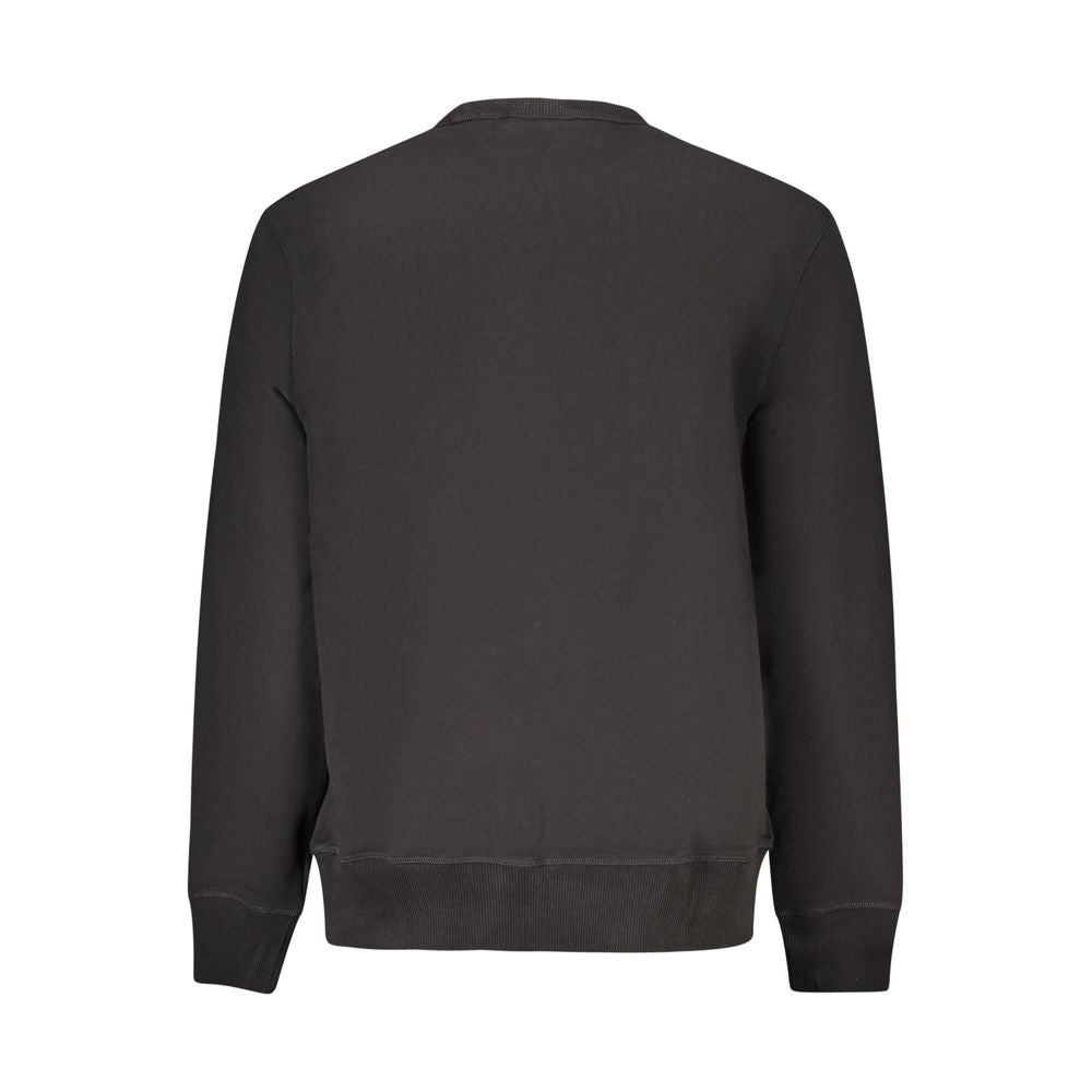Calvin Klein Black Cotton Men Sweater