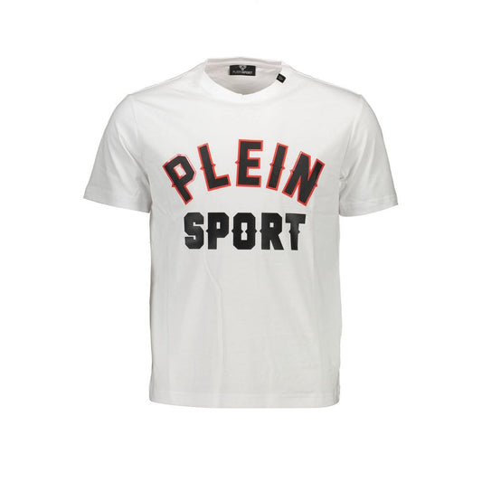 Plein Sport White Cotton T-Shirt