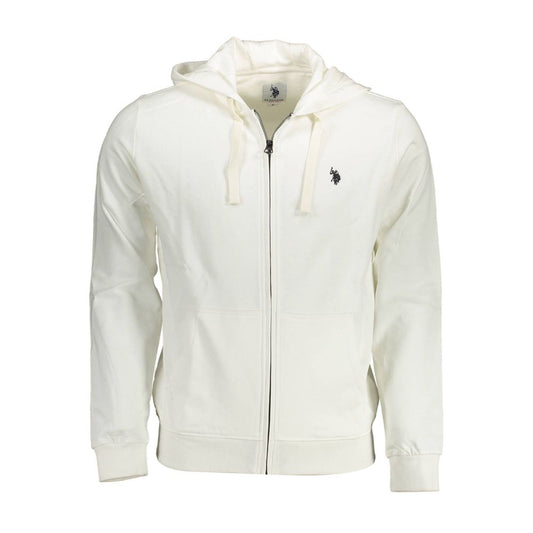 U.S. POLO ASSN. White Cotton Sweatshirt
