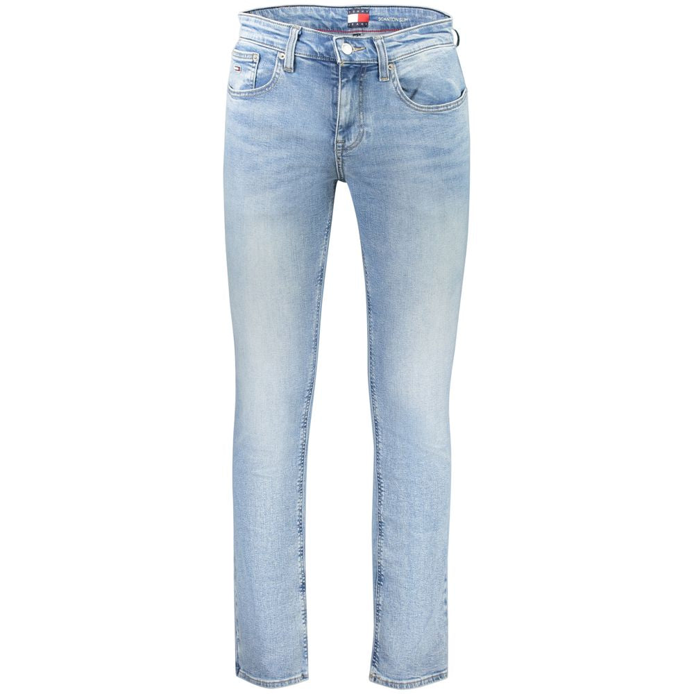 Tommy Hilfiger Blue Cotton Men Jeans