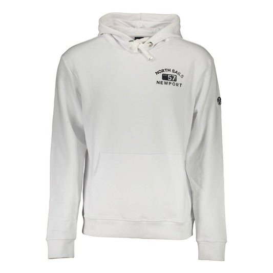 North Sails White Cotton Sweatshirt