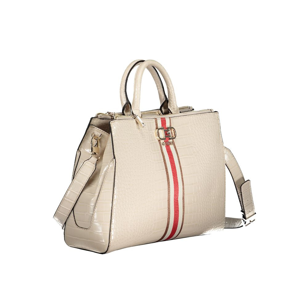 Guess Jeans Beige Polyurethane Women Handbag