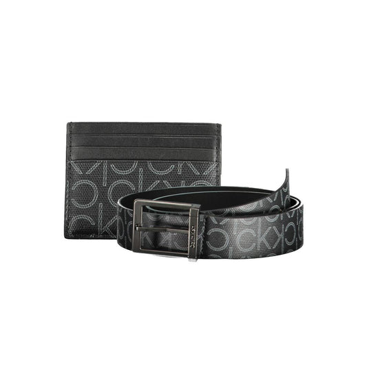 Calvin Klein Nero Poliuretano Men Wallet