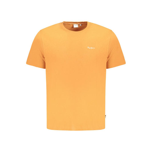 Pepe Jeans Orange Cotton T-Shirt