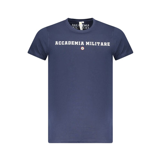 Accademia Militare Blue Cotton T-Shirt