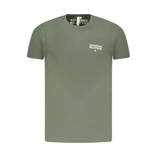 Accademia Militare Green Cotton T-Shirt
