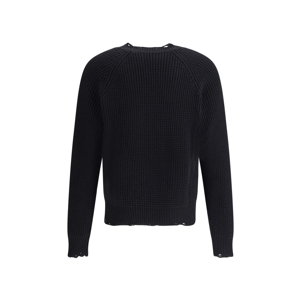 Dsquared² Black Wool Sweatshirt