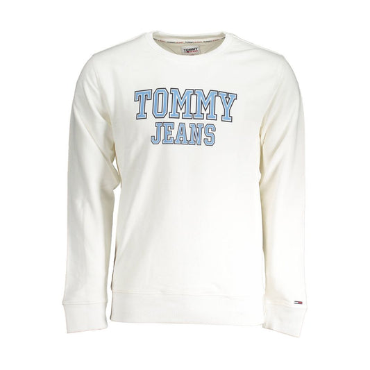 Tommy Hilfiger White Cotton Sweatshirt