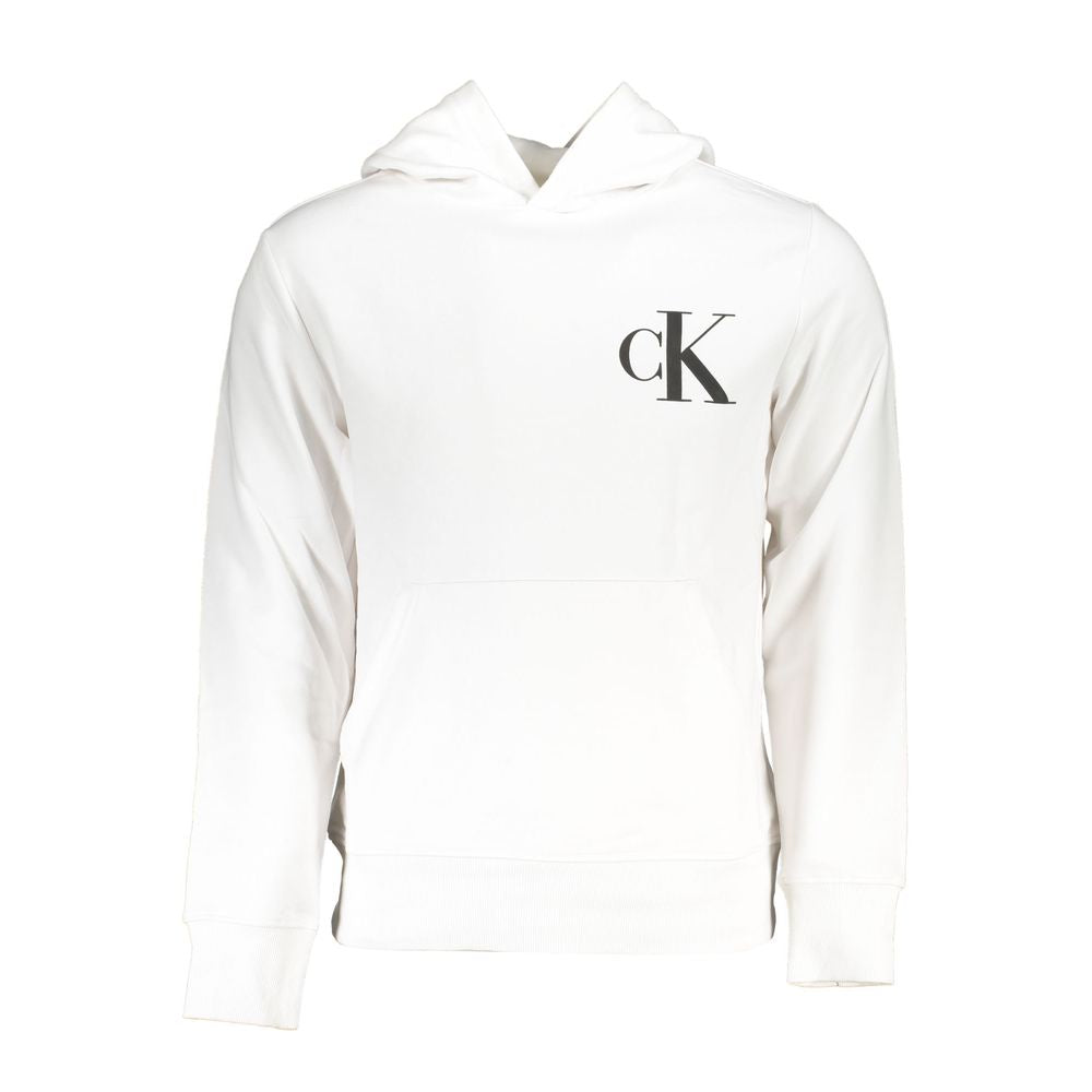 Calvin Klein White Cotton Sweatshirt