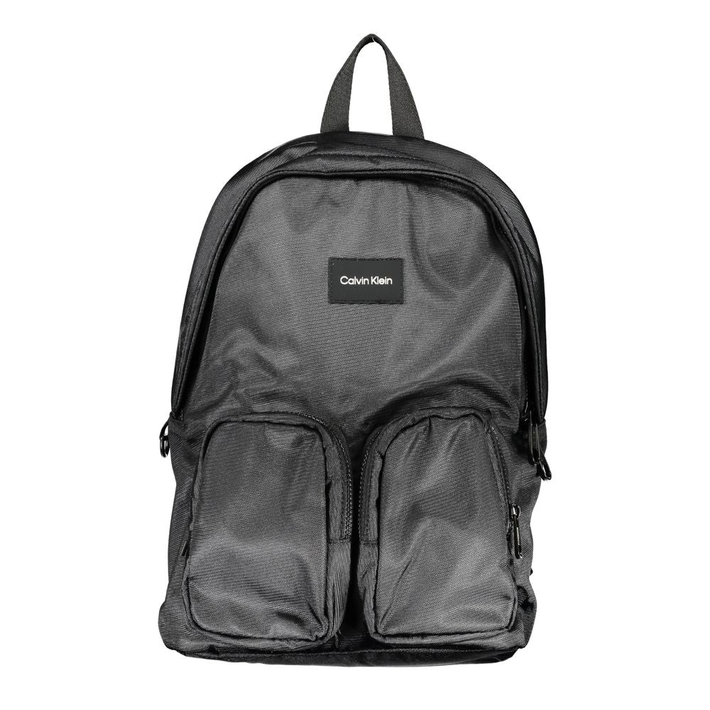Calvin Klein Nero Polyester Mens Backpack