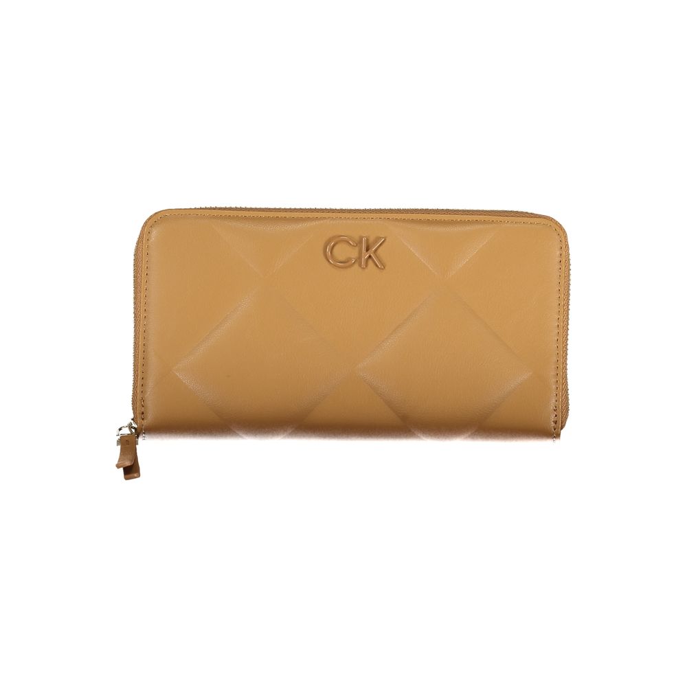 Calvin Klein Marrone Poliuretano Donna Wallet
