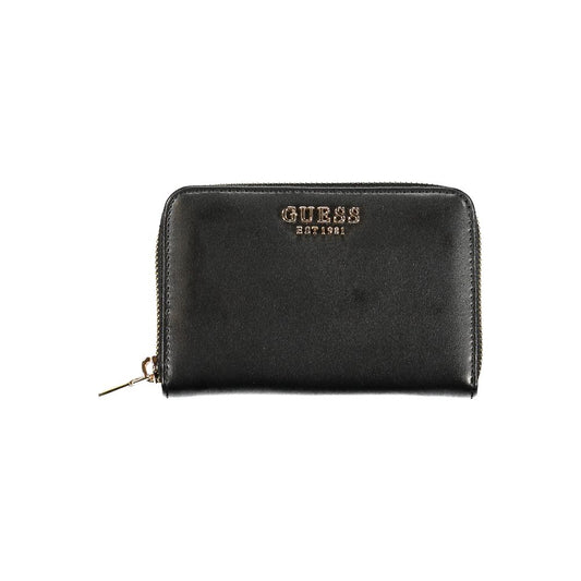 Guess Jeans Nero Poliuretano Women Wallet