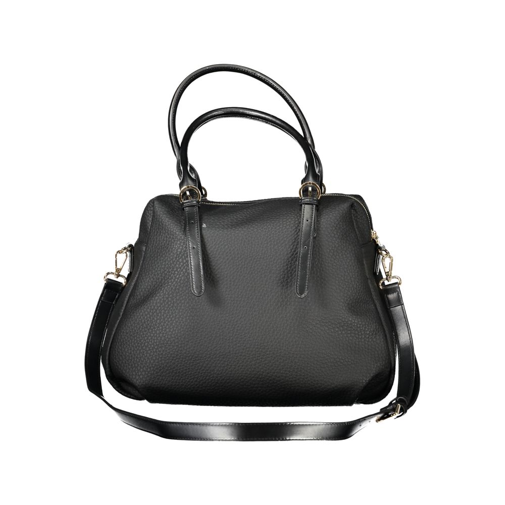 Mario Valentino Black Polyethylene Handbag