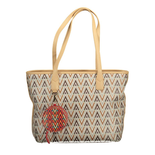 Mario Valentino Beige Polyethylene Handbag