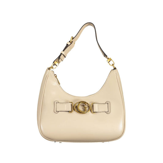 Guess Jeans Beige Polyethylene Handbag