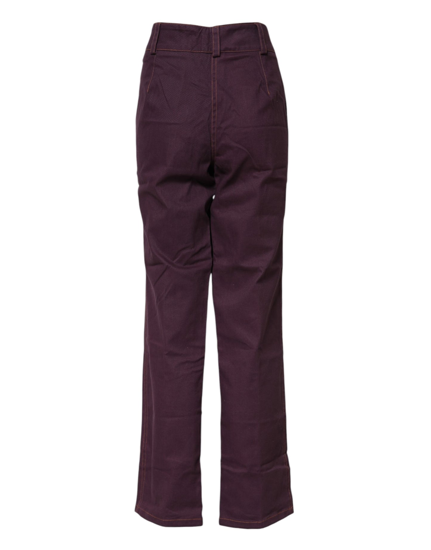 BENCIVENGA Purple High Waisted Tapered Pants