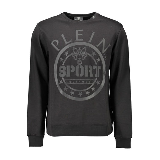 Plein Sport Black Cotton Sweatshirt