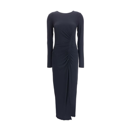 Marant Etoile Black Modal Casual Dress