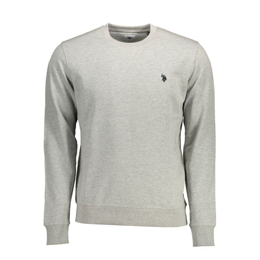 U.S. POLO ASSN. Gray Cotton Sweatshirt