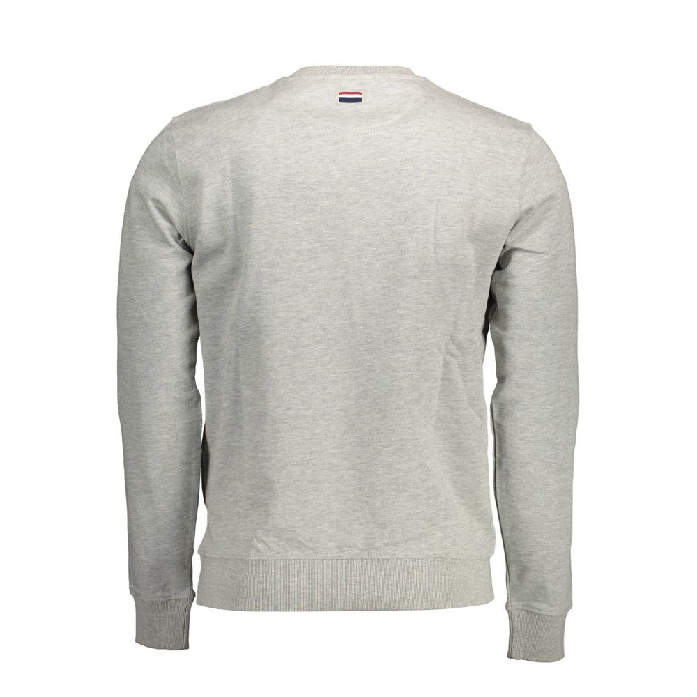 U.S. POLO ASSN. Gray Cotton Sweatshirt