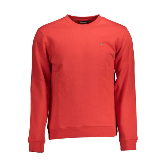 Napapijri Red Cotton Sweatshirt