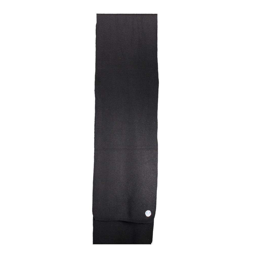 North Sails Black Cotton Scarf