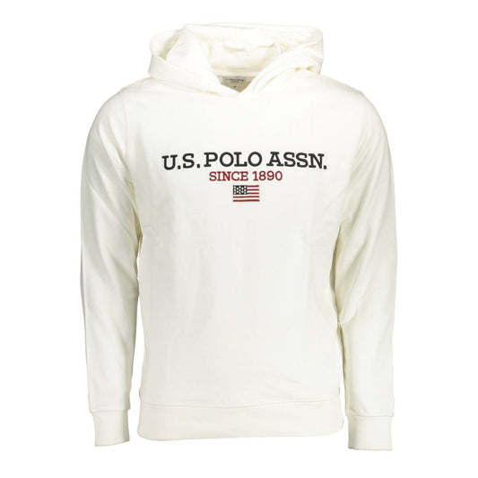 U.S. POLO ASSN. White Cotton Sweatshirt