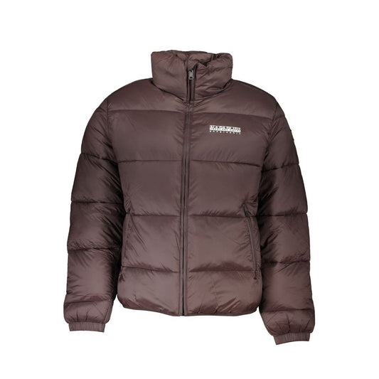 Napapijri Brown Polyamide Jackets & Coat