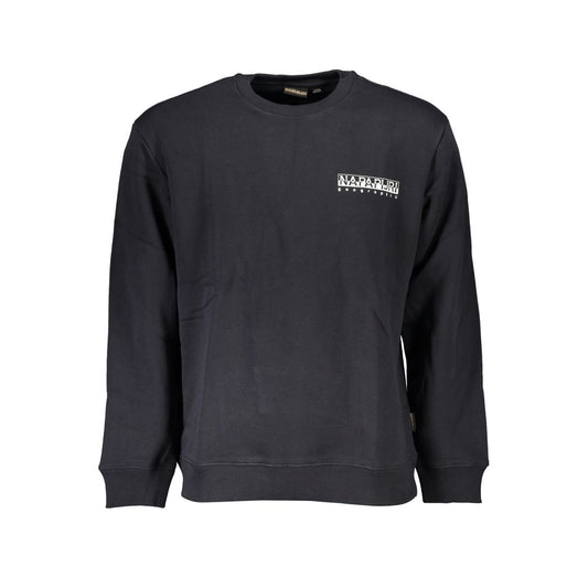Napapijri Black Cotton Sweatshirt