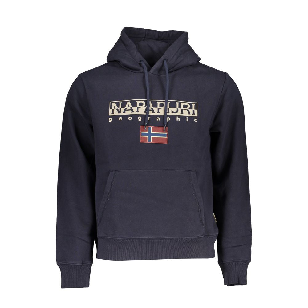 Napapijri Blue Cotton Sweatshirt