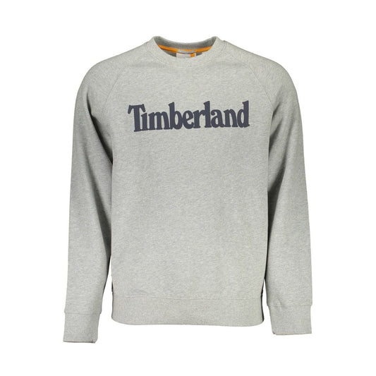 Timberland Gray Cotton Sweatshirt