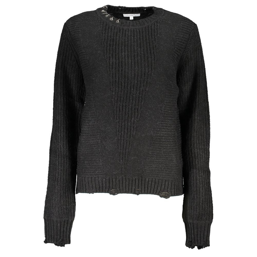 Patrizia Pepe Black Acrylic Women's Sweater