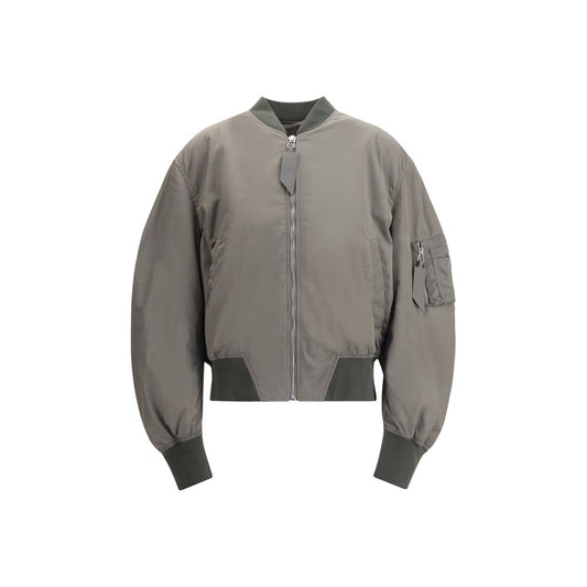 The Attico Bicolor Polyester Bomber