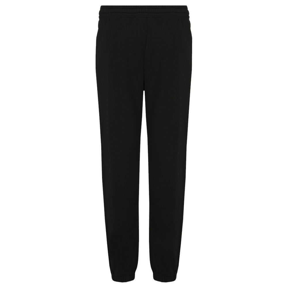 Diego Venturino Black Cotton Men Sweatpant