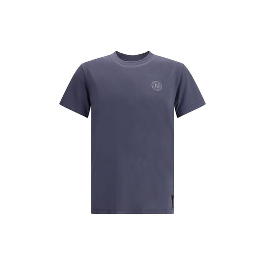 Fendi Blue Cotton T-Shirt