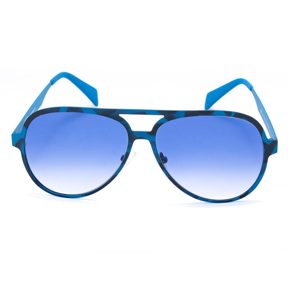 Italia Independent Blue Metal Sunglasses