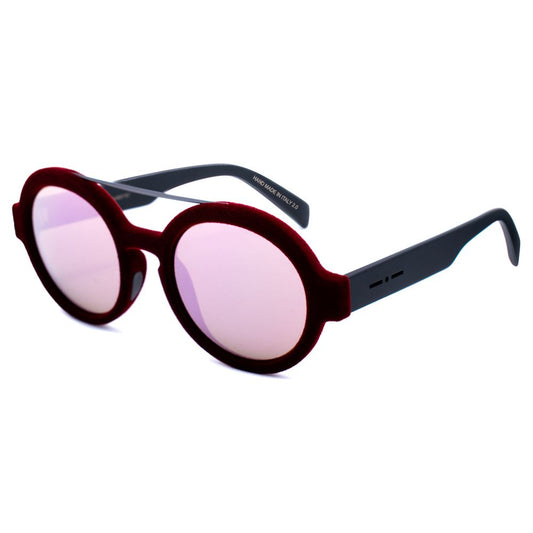 Italia Independent Bordeaux Acetate Sunglasses