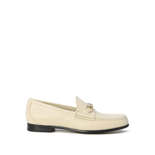 Gucci Bicolor Leather Slip-On Loafers