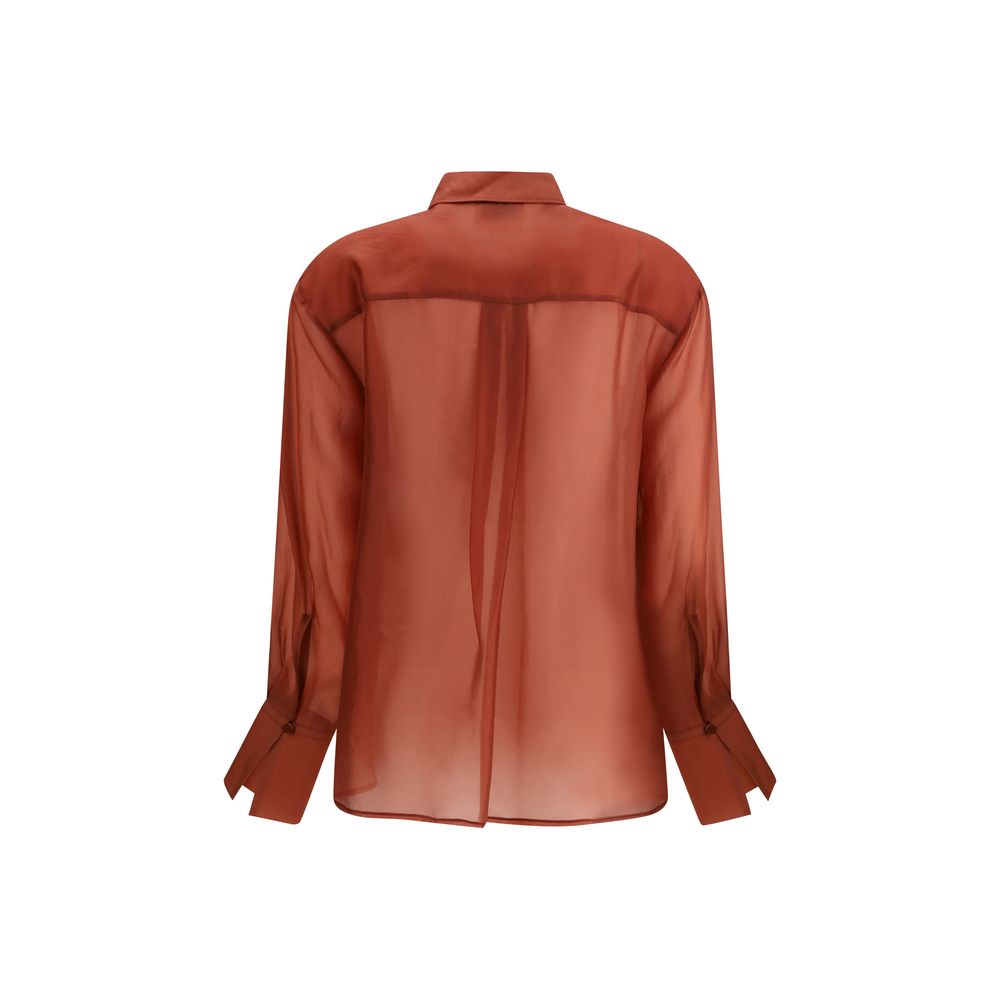 Forte_Forte Orange Copper Blouse