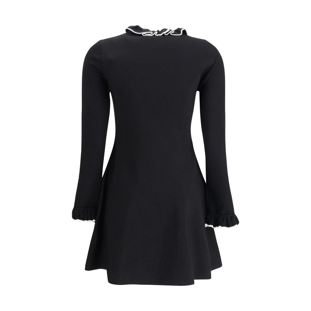 Valentino Black Viscose Casual Dress