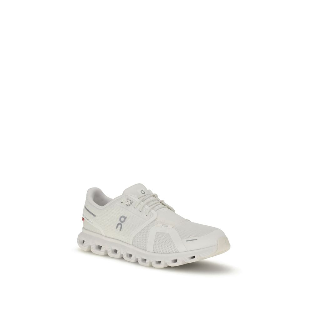 ON White Recycled Polyester Athletic Sneakers