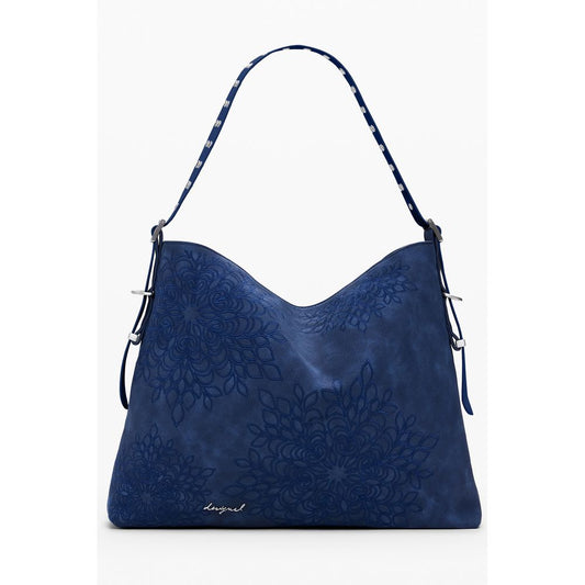Desigual Blue Polyethylene Women Handbag