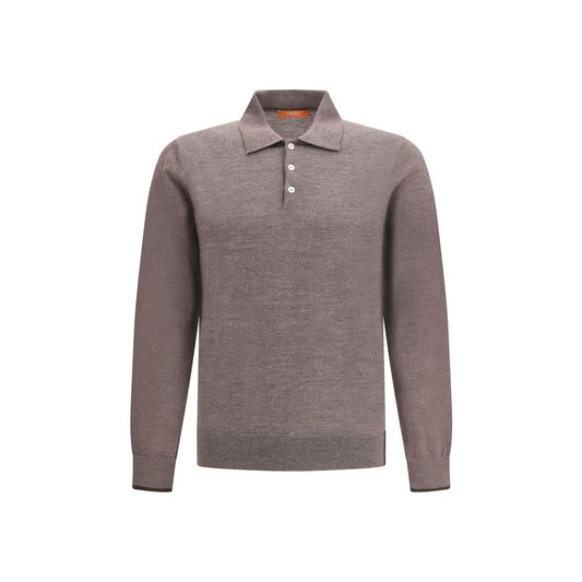 Cruna Gray Wool Sweatshirt