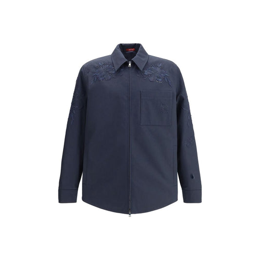 Gucci Blue Cotton Denim Jacket