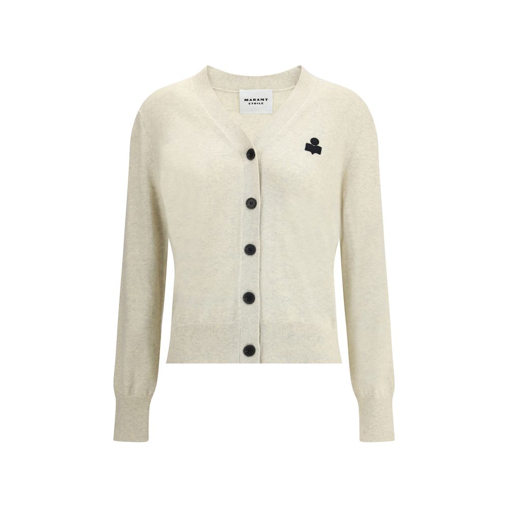 Marant Etoile White Cotton Cardigan
