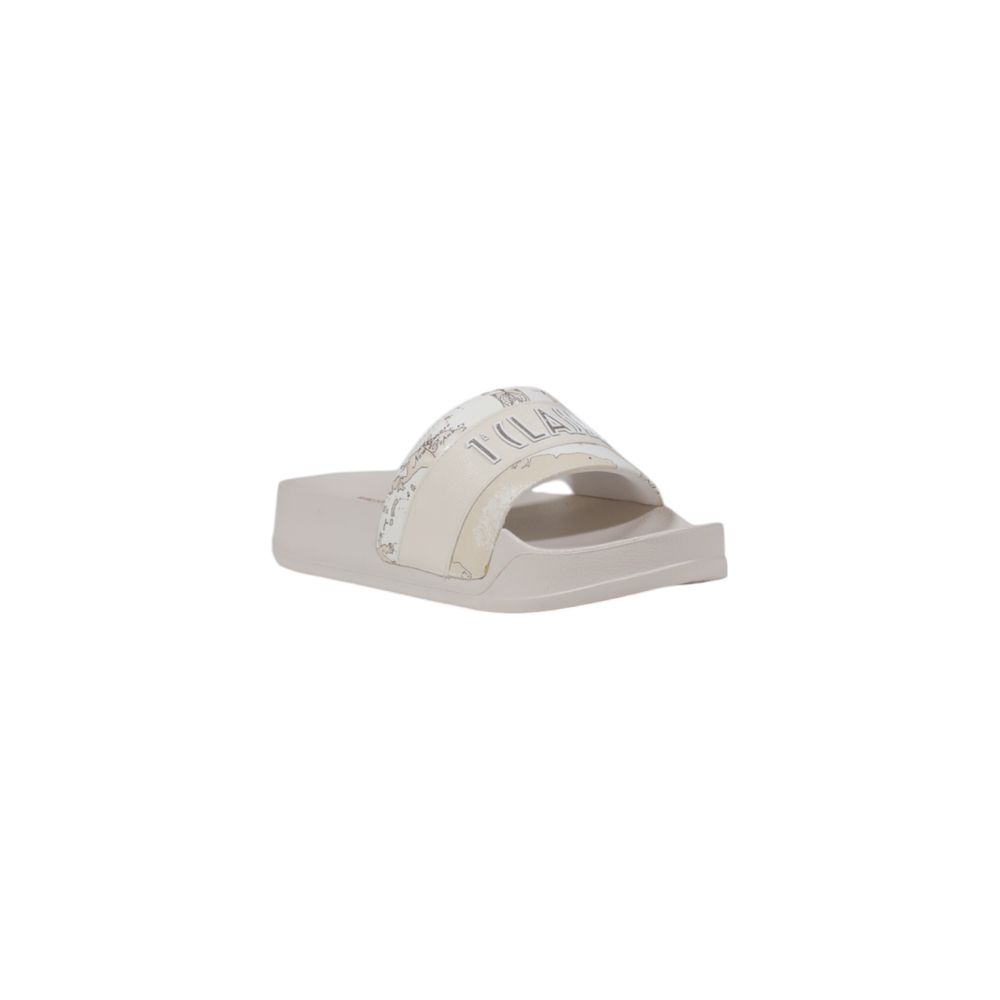 Alviero Martini Prima Classe White Polyethylene Slippers