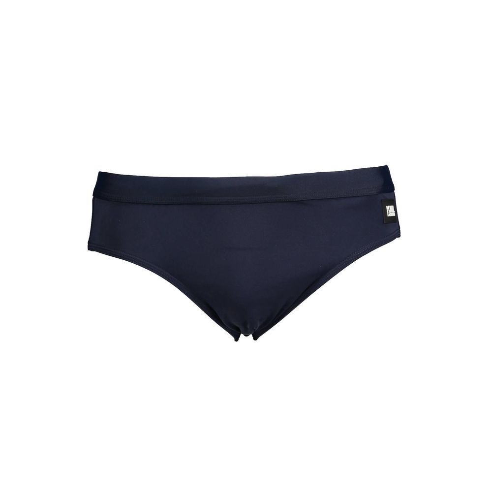 Karl Lagerfeld Blue Elastane Swimwear