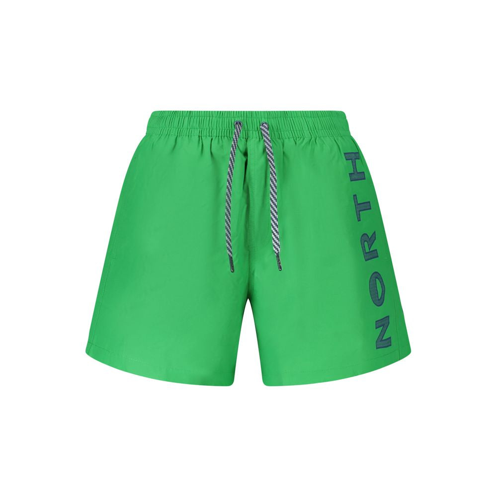 North Sails Green Cotton Swimwear