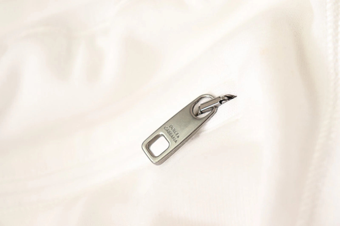 Dolce & Gabbana White Cotton Logo Patch Sweatpants Jogging Pants