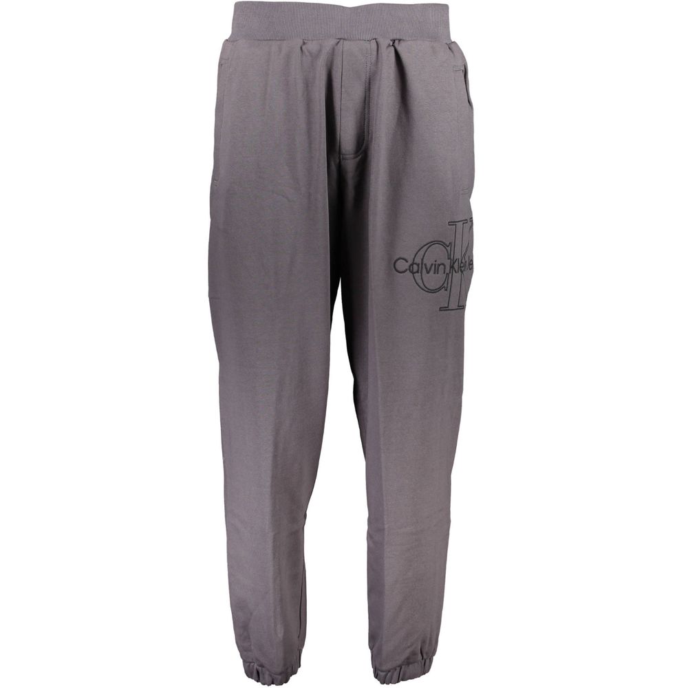 Calvin Klein Gray Cotton Pant